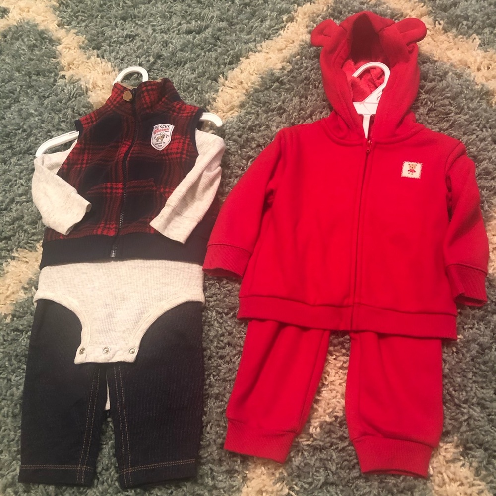 Gymboree/Carters Set (2 Outfits) 6 month!